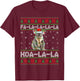 Fa La La Koa La La Koala Xmas Ugly Santa Koala Christmas T-Shirt - T-Shirt | Maroon