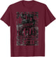 The Clash - Bonds Flyer Poster T-Shirt - T-Shirt | Maroon