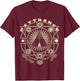Psytrance Goa Psy Techno Rave Raver Festival T-Shirt - T-Shirt | Maroon