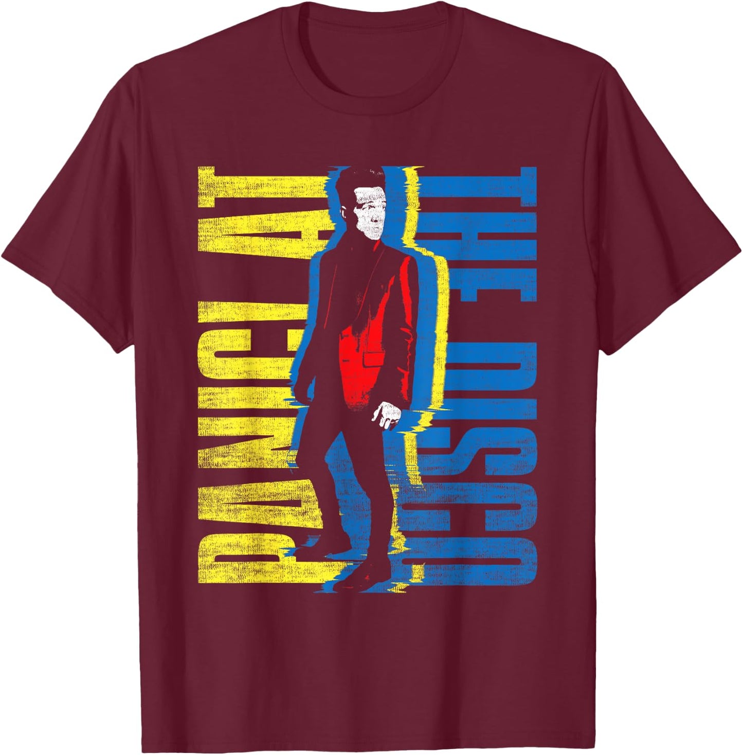 Panic! at The Disco - Standing Portrait T-Shirt - T-Shirt | Maroon