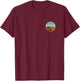 Grand Canyon National Park Retro T-Shirt - T-Shirt | Maroon