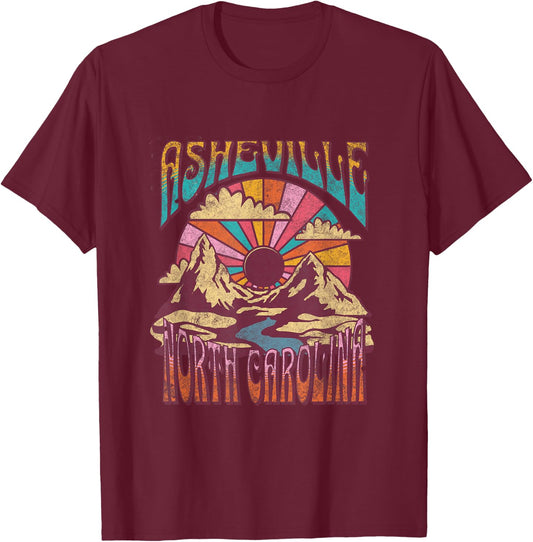 Asheville T-Shirt - T-Shirt | Maroon
