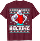 Polar Bear Funny Christmas Workout Shirt Lifting Gym Sweater T-Shirt - T-Shirt | Maroon