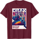 Marvel Guardians of The Galaxy Volume 3 Drax Poster T-Shirt - T-Shirt | Maroon