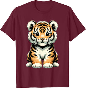 Tiger Cub T-Shirt - T-Shirt | Maroon