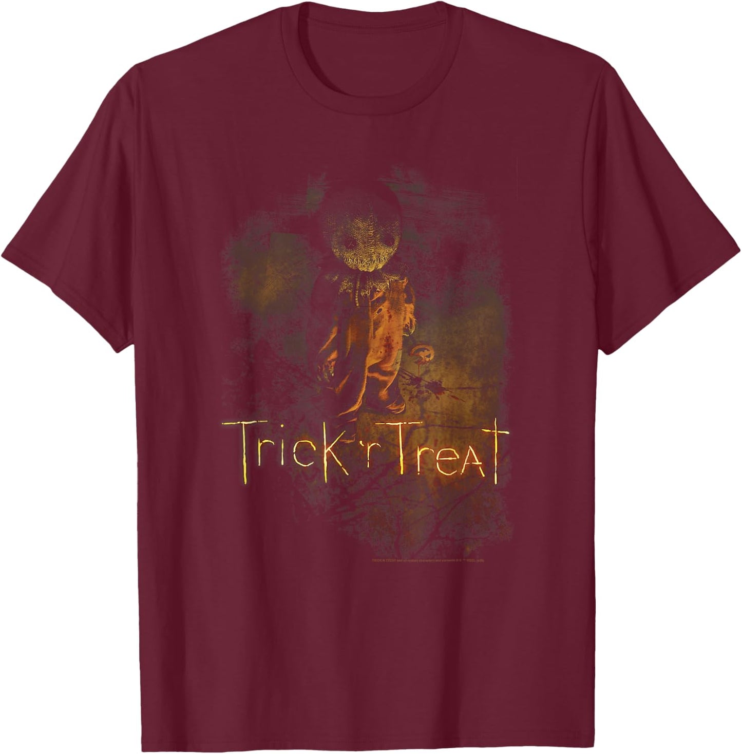Trick 'r Treat Movie Poster T-Shirt - T-Shirt | Maroon