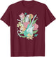 Fender Spring Time Guitar Vintage Bees And Flowers Poster T-Shirt - T-Shirt | Maroon