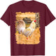 Vintage Rooster Gallero Gamefowl Cock Fight T-Shirt - T-Shirt | Maroon