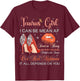 Taurus Girl Birthday High Heels Dripping Lips Butterfly T-Shirt - T-Shirt | Maroon