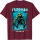 Loveland Frogman Cryptid Creature Cryptozoology T-Shirt - T-Shirt | Maroon