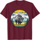 Custer State Park T-Shirt - T-Shirt | Maroon