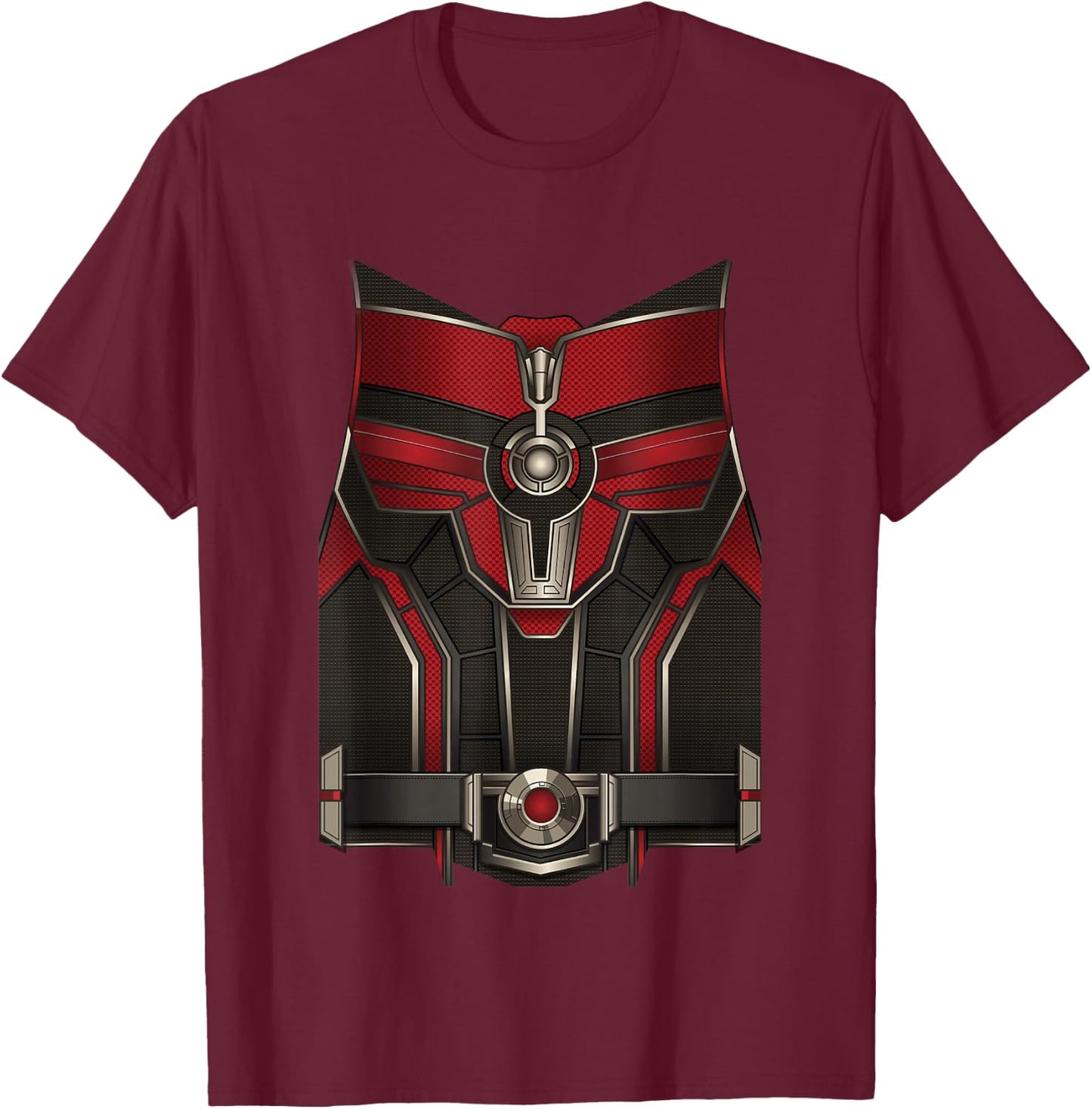 Marvel Ant-Man and the Wasp: Quantumania Ant-Man Costume T-Shirt - T-Shirt | Maroon
