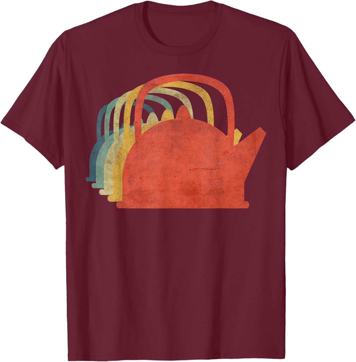 Kettle Tea T-Shirt - T-Shirt | Maroon