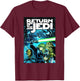 Star Wars Manga Style Return of the Jedi Poster T-Shirt - T-Shirt | Maroon