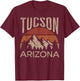 Tucson Arizona Nature Hiking Outdoors T-Shirt - T-Shirt | Maroon