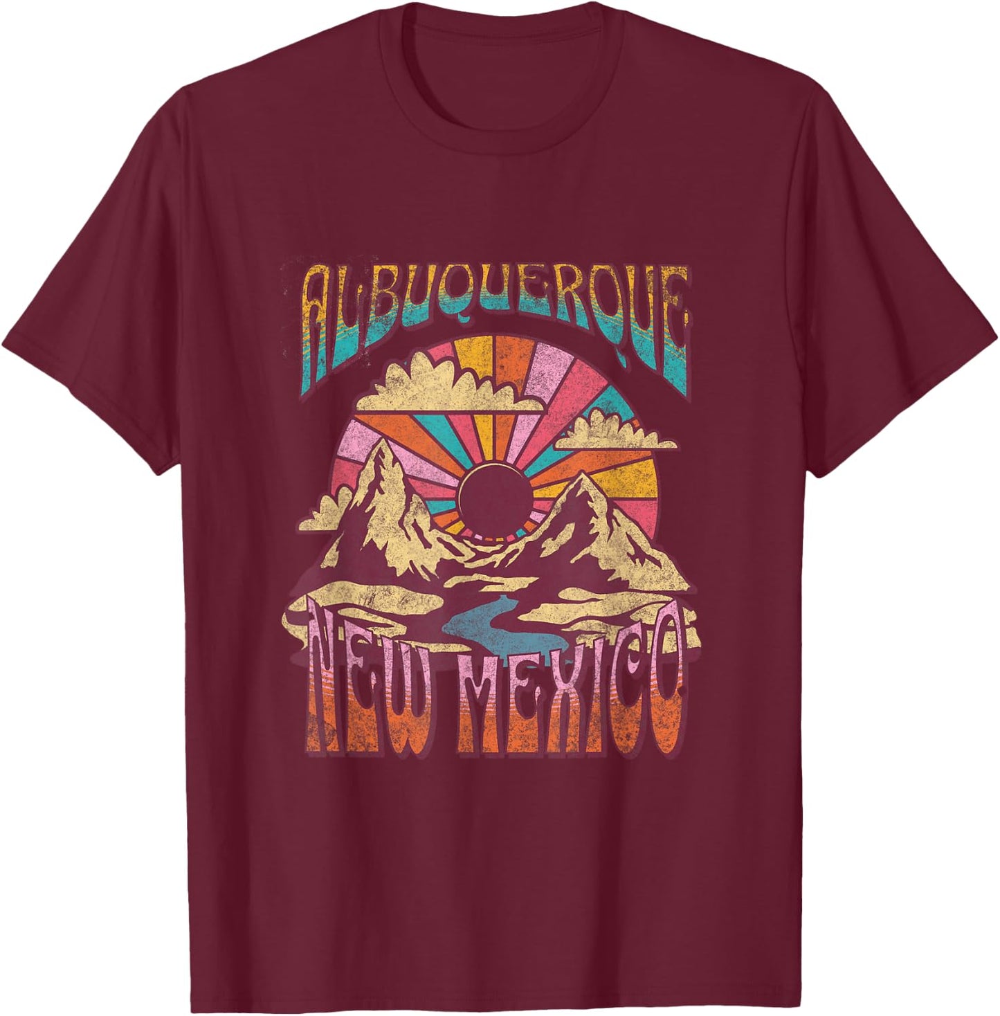 Albuquerque T-Shirt - T-Shirt | Maroon