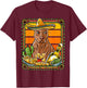 Pitbull Pittie Cinco De Mayo Mexican Sombrero Dog Nacho T-Shirt - T-Shirt | Maroon
