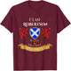 Robertson Scottish Family Clan Middle Ages Mischief T-Shirt - T-Shirt | Maroon
