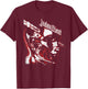 Judas Priest – Stained Class Red On Black T-Shirt - T-Shirt | Maroon