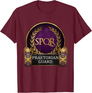 Praetorian Guard Ancient Roman History T-Shirt - T-Shirt | Maroon