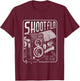 Shoot Film Medium Format Vintage Camera Analogue Photography T-Shirt - T-Shirt | Maroon