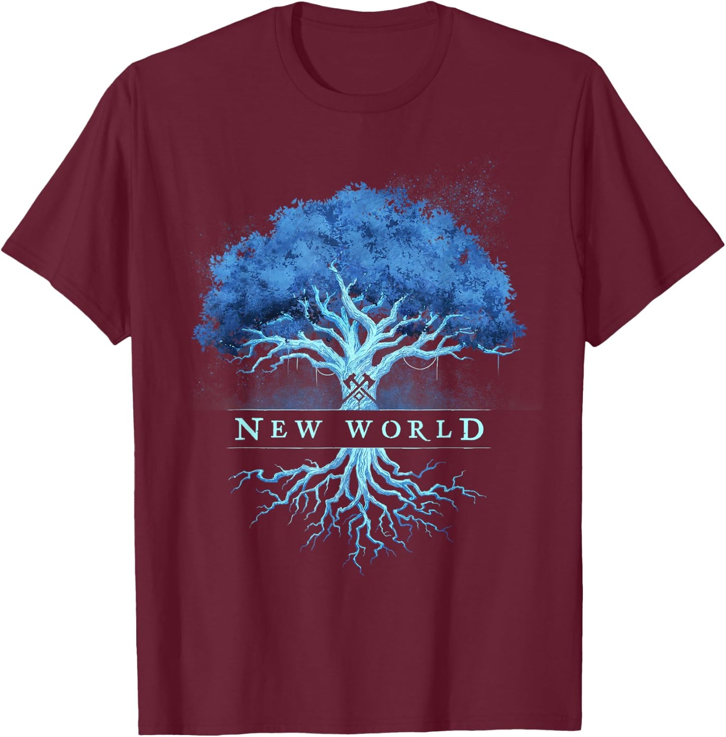 New World Azoth Tree T-Shirt - T-Shirt | Maroon