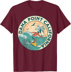 Dana Point T-Shirt - T-Shirt | Maroon