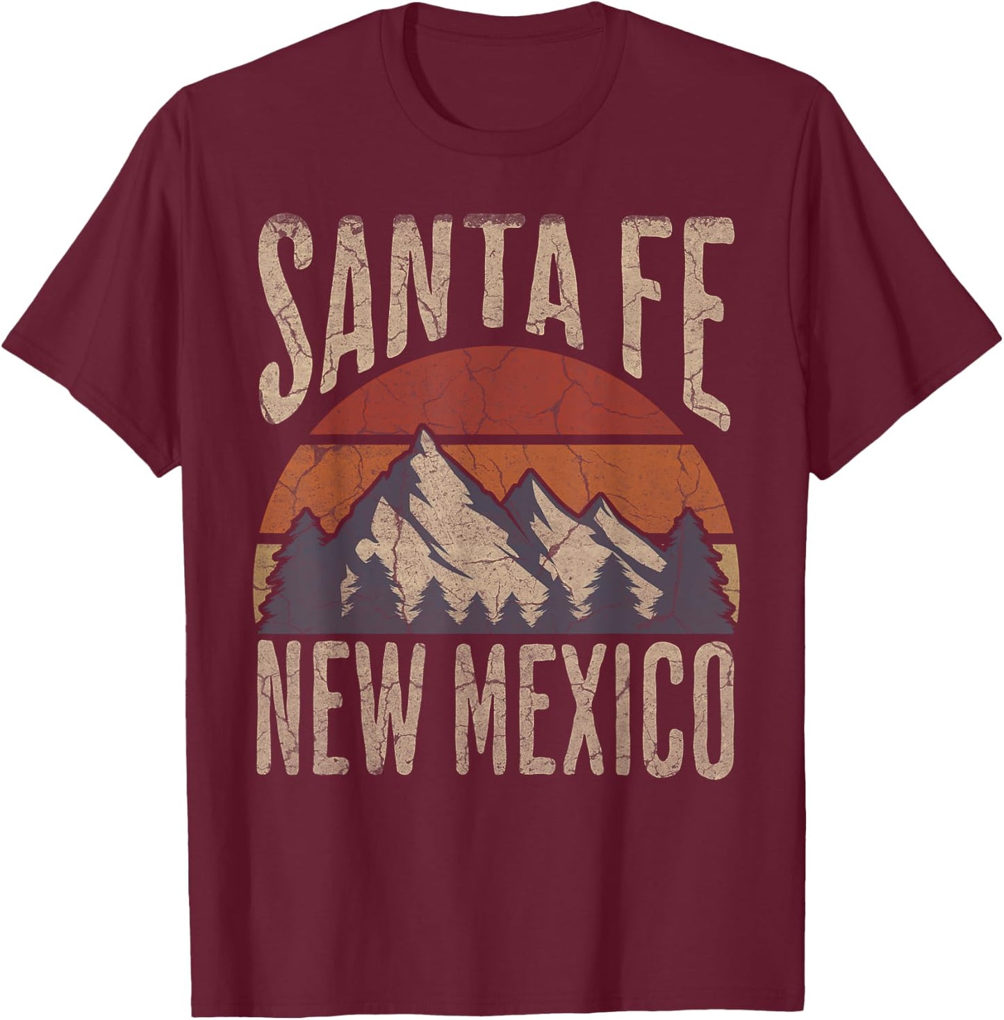Santa Fe T-Shirt - T-Shirt | Maroon
