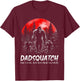 Dad Squatch Funny Bigfoot Dad Sasquatch Yeti Fathers day T-Shirt - T-Shirt | Maroon