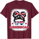 La Dominican Republica Hispanic Heritage Dominicana Kid Girl T-Shirt - T-Shirt | Maroon