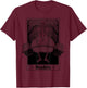 Tarot Card Funny Gym Deadlifts Workout Occult Weightlifting T-Shirt - T-Shirt | Maroon
