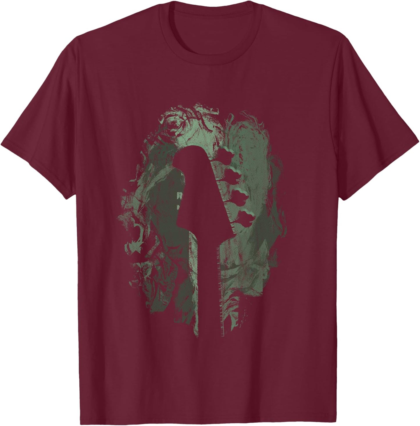 Bass Guitar Lover Art Guitarist Bass Players Vintage Guitar T-Shirt - T-Shirt | Maroon