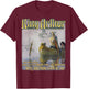 King Arthur Excalibur Sword Lake Merlin Medieval Literature T-Shirt - T-Shirt | Maroon