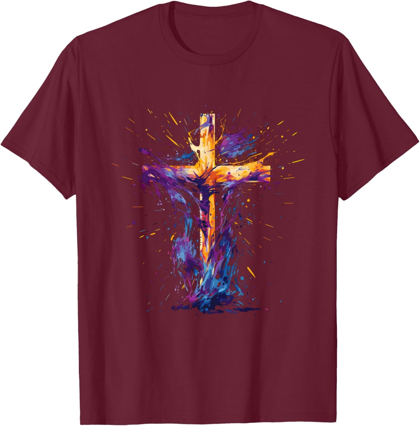 Holy Spirit Christian - Jesus Christ T-Shirt - T-Shirt | Maroon