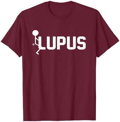 Fuck Lupus - fuck Lupus Awareness Month Purple Ribbon T-Shirt - T-Shirt | Maroon