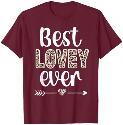 Best Lovey | Lovey Grandmother Appreciation Lovey Grandma T-Shirt - T-Shirt | Maroon