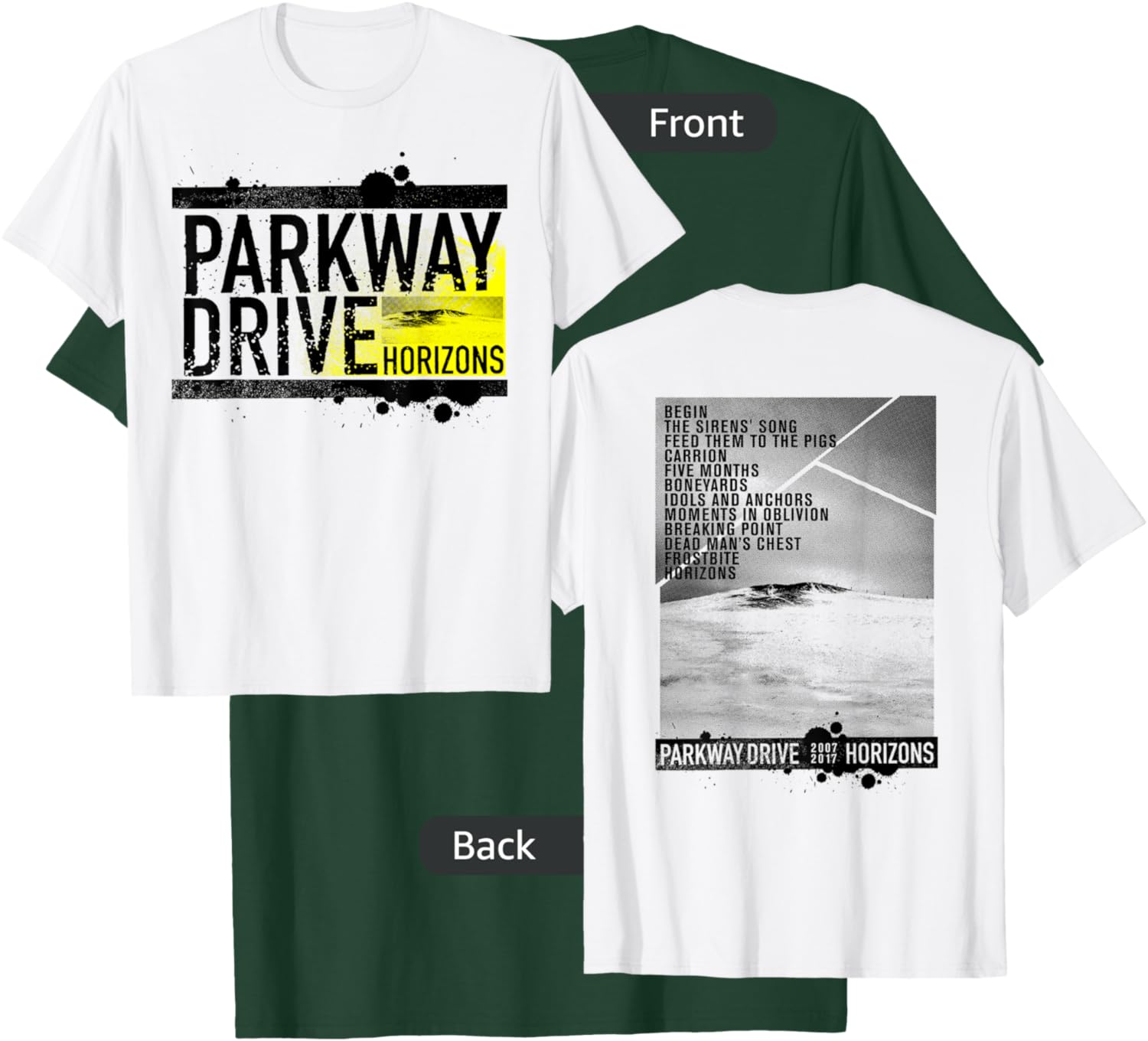 Parkway Drive - Official Merchandise - Horizons T-Shirt - T-Shirt | Forest