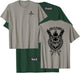 VIEW BACK PRINT Idle Fury Sacred Heart Swords Daggers Tattoo T-Shirt - T-Shirt | Forest
