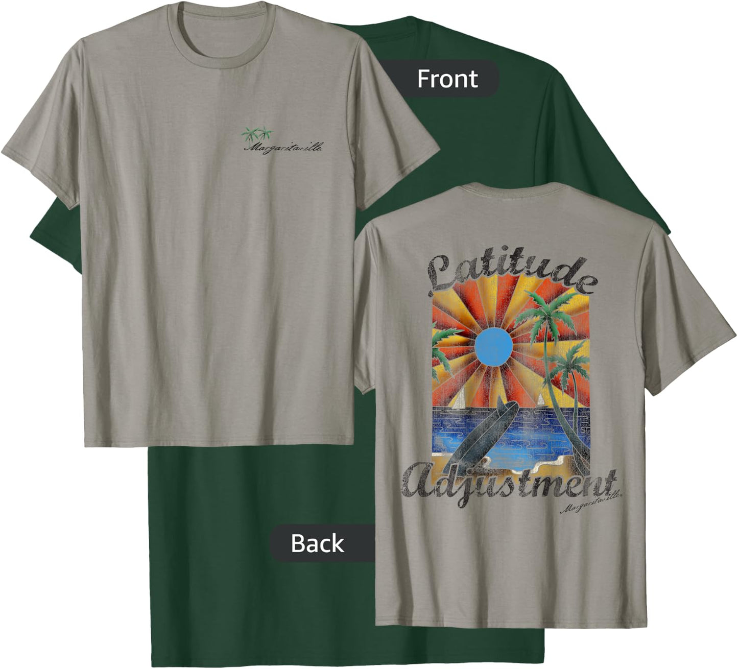 Latitude Adjustments T-Shirt - T-Shirt | Forest
