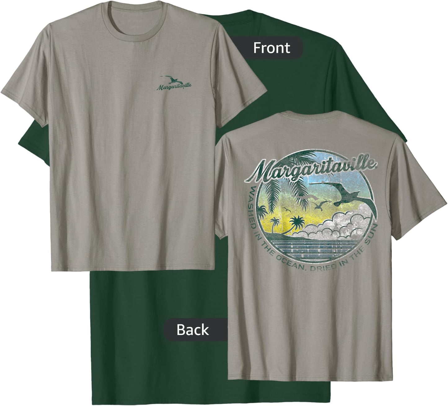 Washed in the Ocean, Dried in the Sun T-Shirt - T-Shirt | Forest