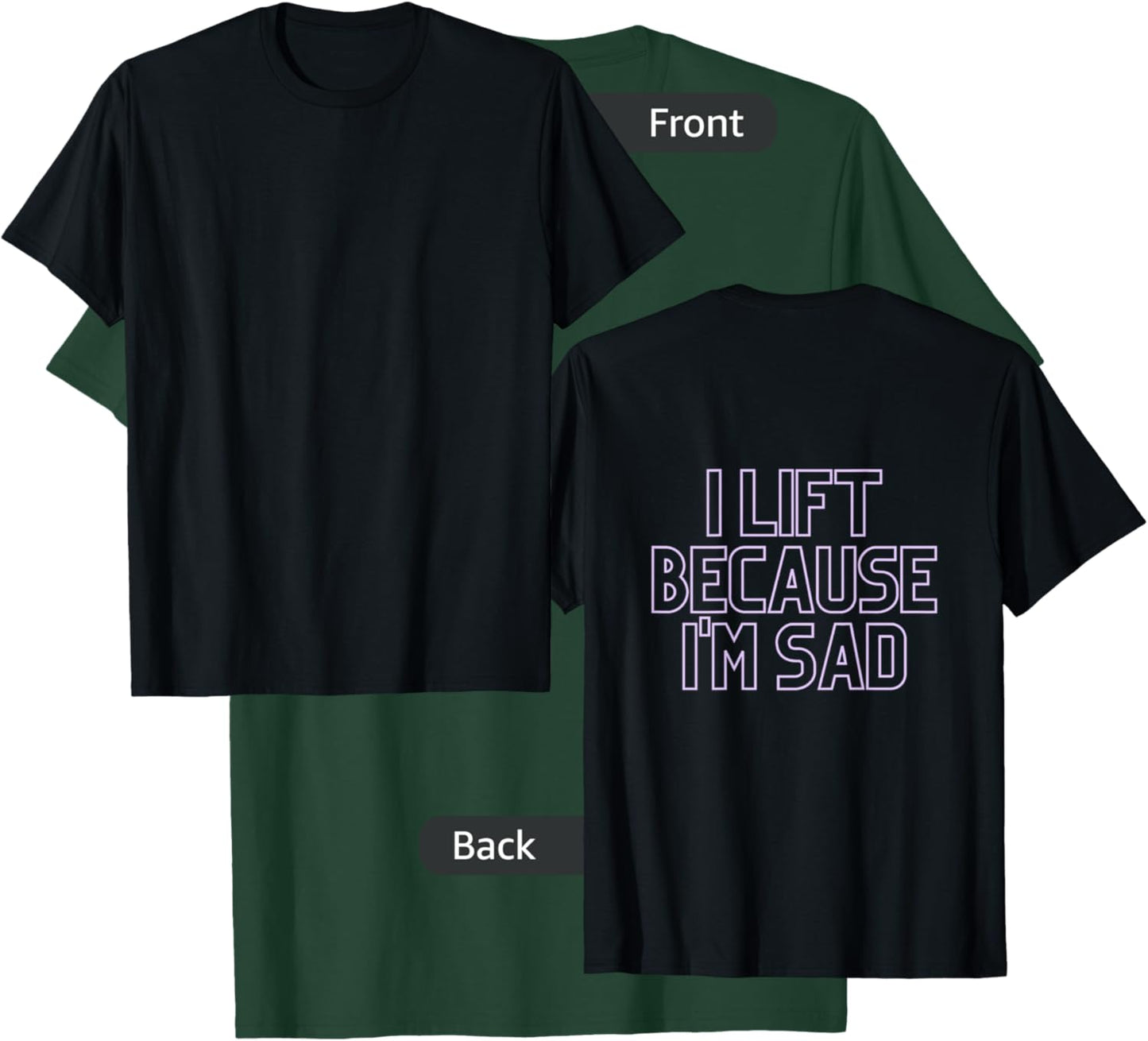 Oversized Weightlifting Gym Pump Cover T-Shirt - T-Shirt | Forest