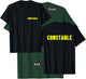 Constable YELLOW FRONT AND BACK PRINT Both Sides On Duty T-Shirt - T-Shirt | Forest