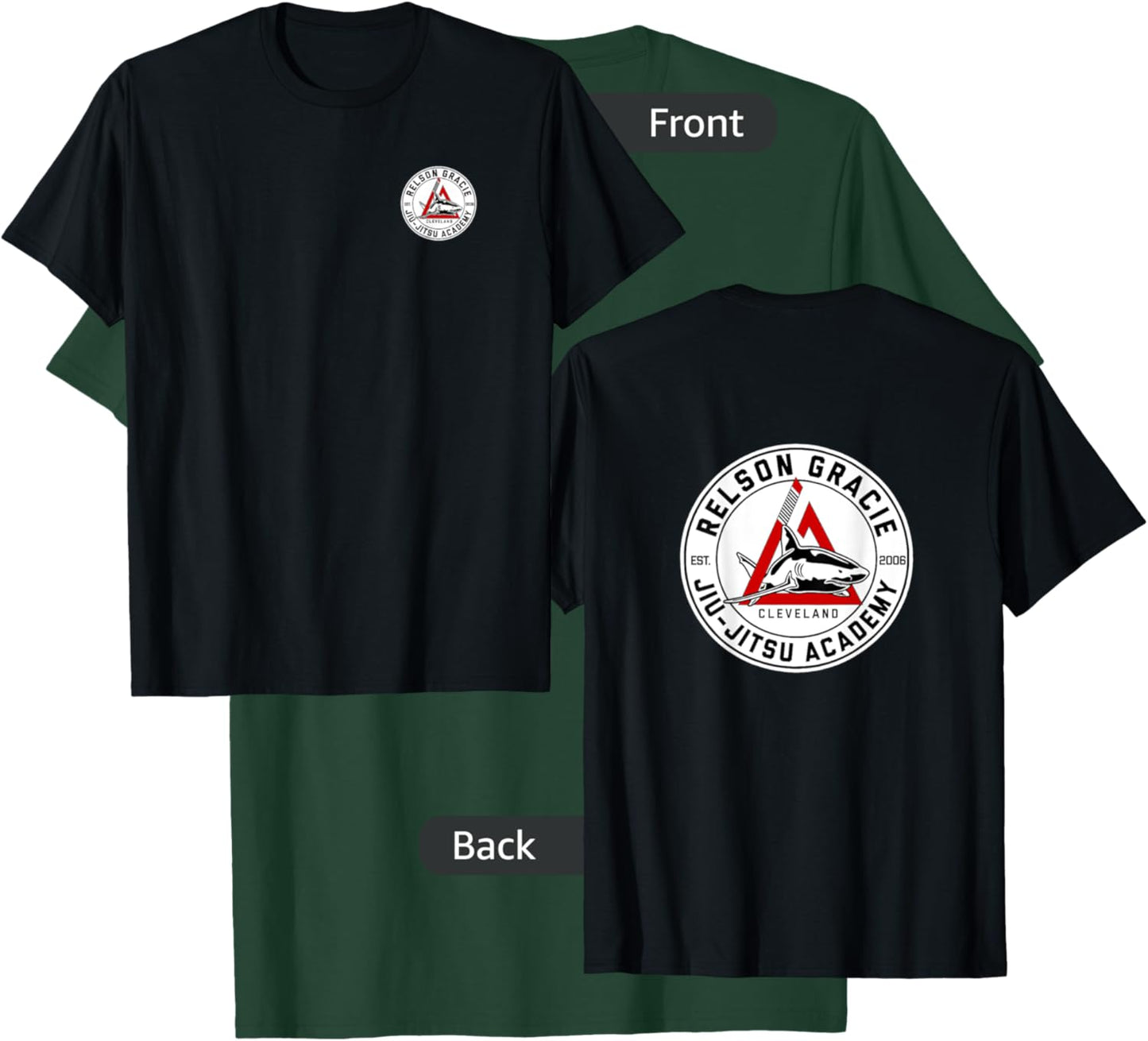 Cleveland Jiu-Jitsu T-Shirt - T-Shirt | Forest