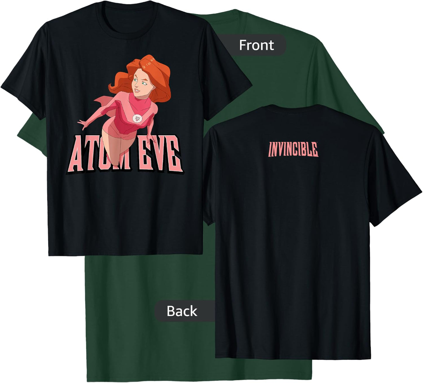 Invincible Animated - Atom Eve T-Shirt - T-Shirt | Forest