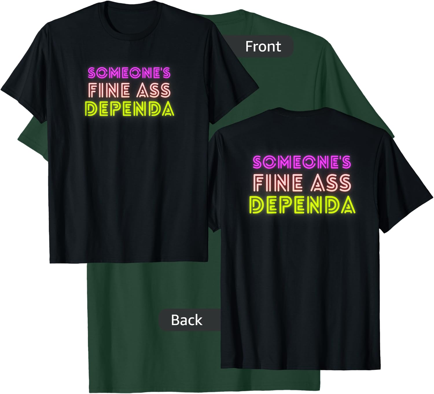 Military Spouse, Spouse Gift, Funny Military Spouse T-Shirt - T-Shirt | Forest