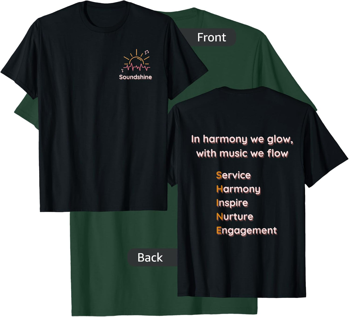 Soundshine T-Shirt - T-Shirt | Forest