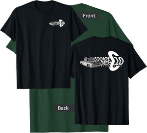 Squarebody Classic Square body C10 Detroit Steel T-Shirt - T-Shirt | Forest