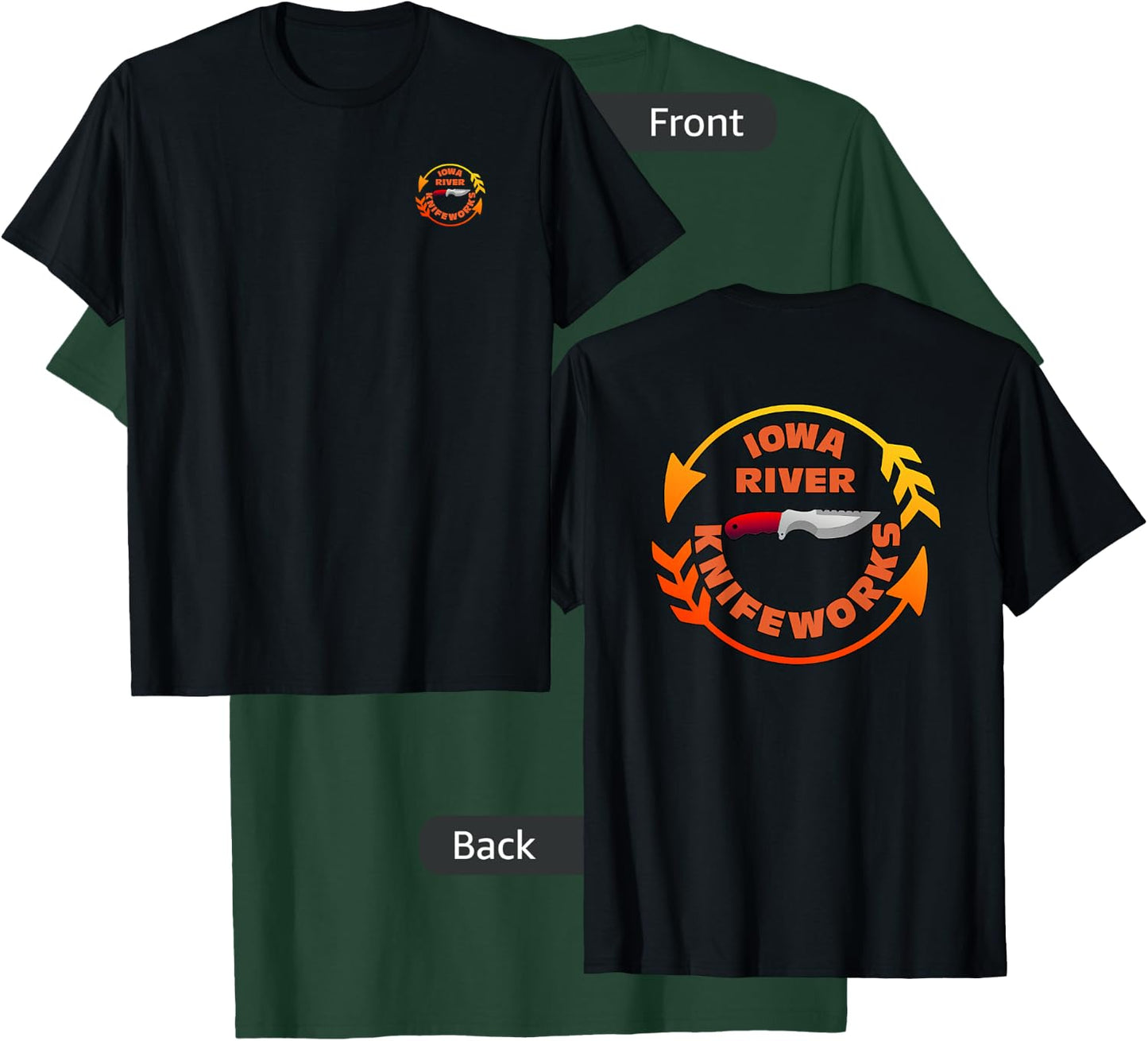 Iowa River Knifeworks T-Shirt - T-Shirt | Forest