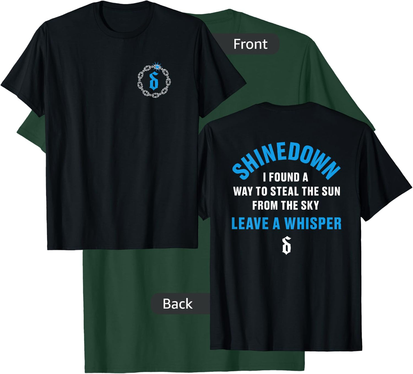Shinedown Steal The Sun T-Shirt - T-Shirt | Forest