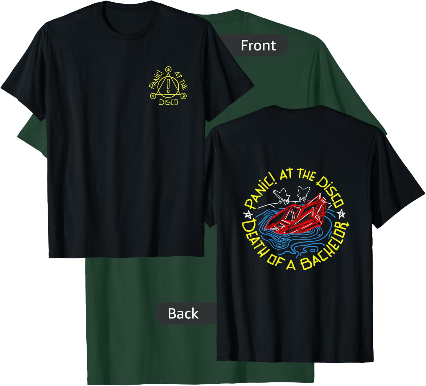 Panic! at The Disco - Death of a Bachelor Small T-Shirt - T-Shirt | Forest